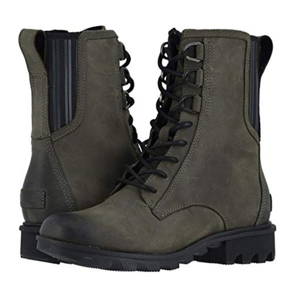 Sorel Shoes - Sorel Phoenix Lace Hiker Boots, Green NWT, 7